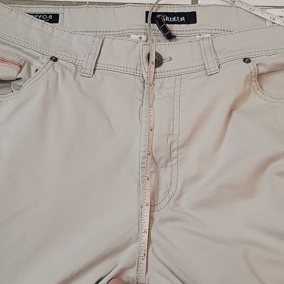 Atelier Gardeur Women's Nevio-8 Regular fit gray pants size 36/32 - Picture 8 of 9